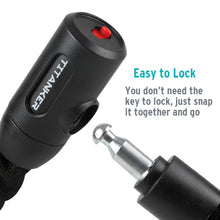 Load image into Gallery viewer, Chain Lock, Security Anti-Theft Bike Lock Chain Bicycle Chain Lock Bike Locks for electric Bike, Motorcycle, Bicycles