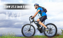 Load image into Gallery viewer, Y&Q Electric Bike for Adults, 750W Ebike, 27.5'' Electric Mountain Bike