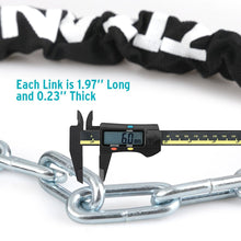 Load image into Gallery viewer, Chain Lock, Security Anti-Theft Bike Lock Chain Bicycle Chain Lock Bike Locks for electric Bike, Motorcycle, Bicycles