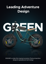 Load image into Gallery viewer, ENGWE M20 ELECTRIC MOUNTAIN BIKE DUAL BATTERY ALL-TERRAIN Green