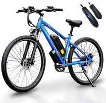 Load image into Gallery viewer, Y&Q Electric Bike for Adults, 750W Ebike, 28'' Electric Mountain Bike Blue