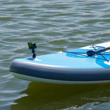 Load image into Gallery viewer, Aqua Yoga Stand Up paddleboard wide design Namaste Yoga SUP