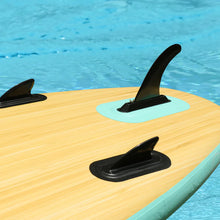 Load image into Gallery viewer, Aqua Yoga Stand Up paddleboard wide design Namaste Yoga SUP