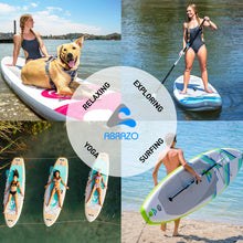 Load image into Gallery viewer, Blue white stand up PaddleboardTsunami SUP