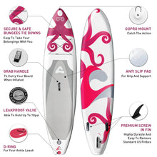 Load image into Gallery viewer, Red White stand up paddleboard Walter SUP