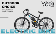 Load image into Gallery viewer, Y & Q  Electric Bike for Adults, 750W Ebike, 28'' Electric Mountain Bike, 32MPH Electric Bicycle, 48V 13AH Battery, LCD Display,