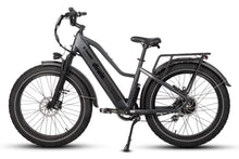 Load image into Gallery viewer, Dirwin Pioneer Step-thru Fat Tire Electric Bike