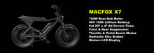 Load image into Gallery viewer, MACFOX X7 (BLACK)