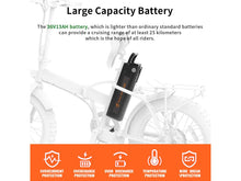 Load image into Gallery viewer, Folding Fat Tire Ebike 500 watts