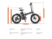 Load image into Gallery viewer, Folding Fat Tire Ebike 500 watts