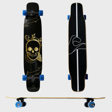 Load image into Gallery viewer, Gold Rush Longboard Skateboard w/ Surfskate Trucks
