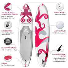 Load image into Gallery viewer, Red White stand up paddleboard Walter SUP
