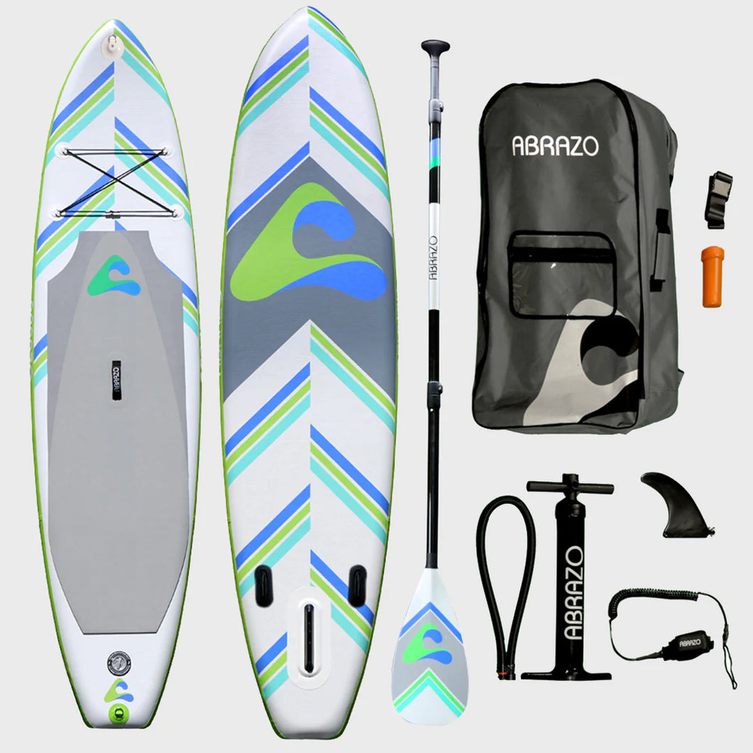 Blue Green White Stand up Paddleboard The Gentleman SUP