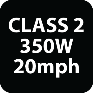 SONDORS Class 2 Electric Bike Sticker - SONDORS Electric Bikes