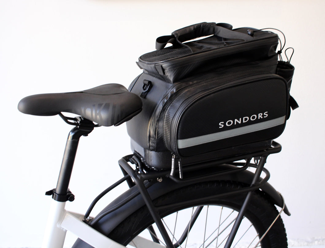 Accessories: SONDORS Quick-Release Convertible Pannier Bag