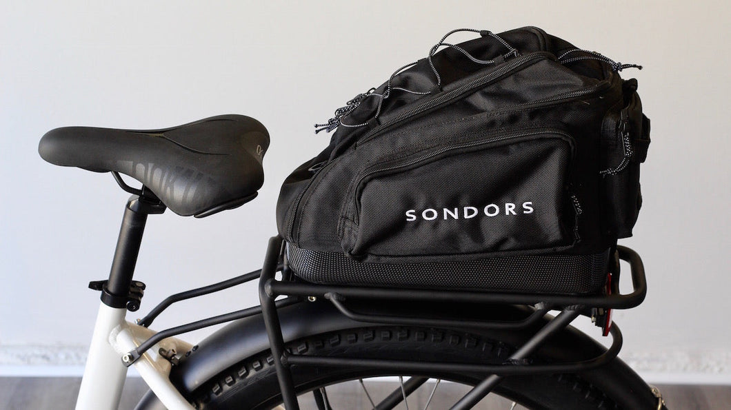 Accessories: SONDORS Smart Step Fenders, Rack + Bag Kit - Compatible with Smart Step shipped after January 1st 2020 (JUNE SHIPPING) - SONDORS Electric Bikes